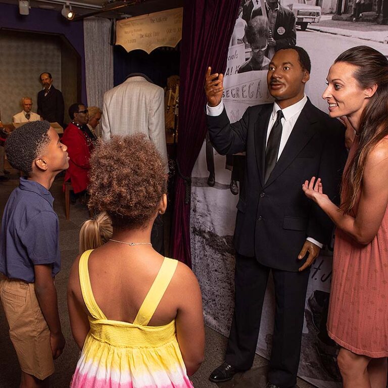 Martin Luther King Jr wax figure