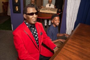 Ray Charles wax figure