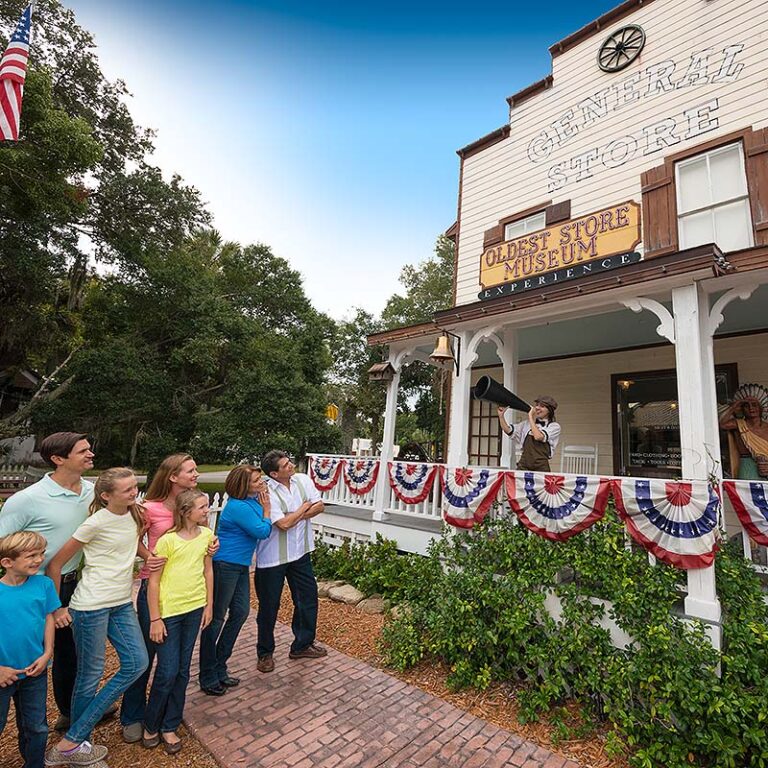 front of Oldest Store Museum