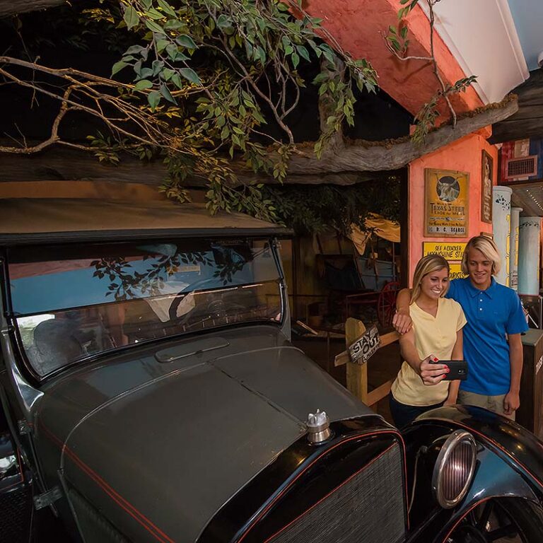 guests at St. Augustine History Museum exhibit